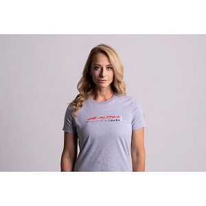 Altra Classic Short Sleeve T-skjorter Dame Salg Billig, Lys Grå/Rød | Norge-8401392